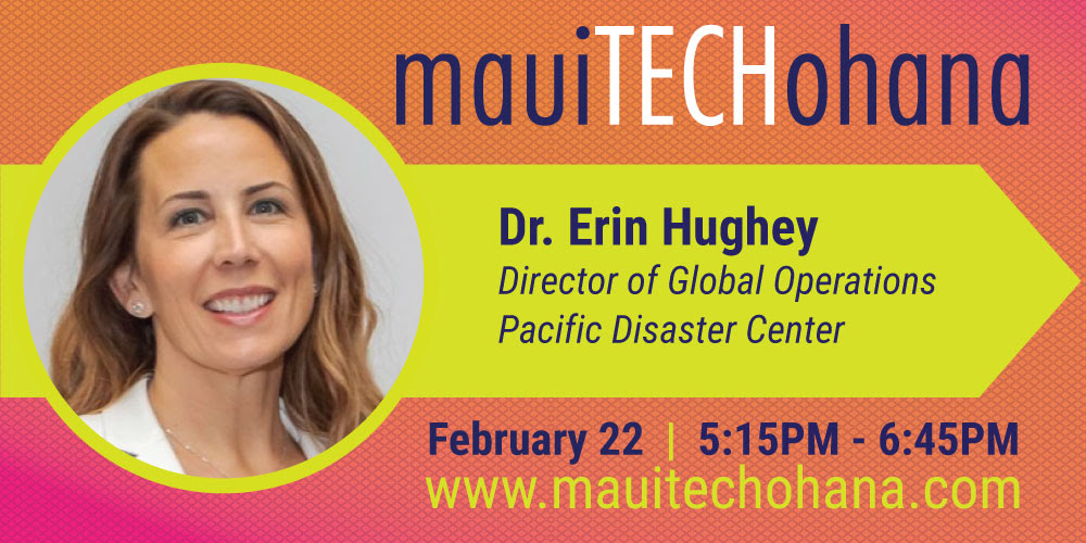 Networking event with Pacific Disaster Center speaker to take place Feb 22
